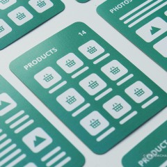 UX Flowchart Cards