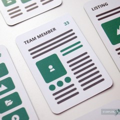UX Flowchart Cards